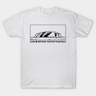 Uluru Illustration T-Shirt